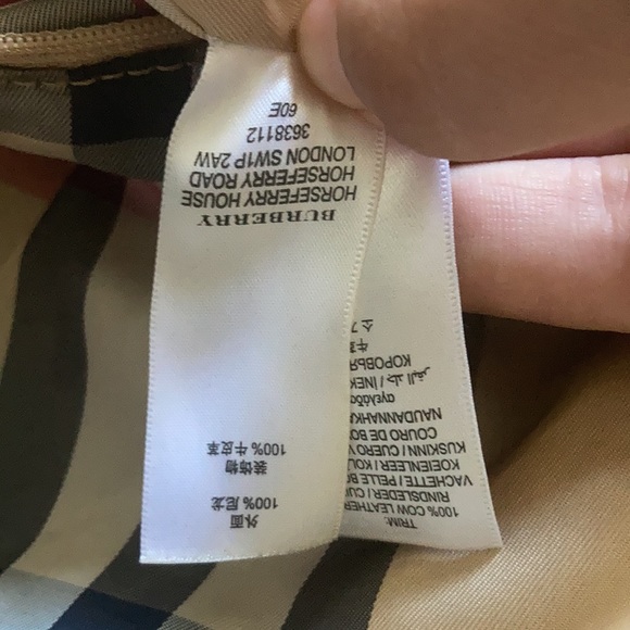 Burberry nylon tote bag beige - Picture 11 of 13